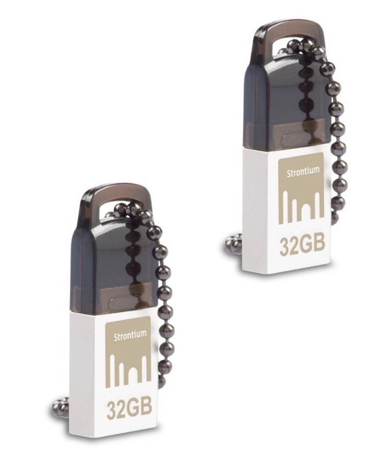 Strontium Nitro 32gb usb 2.0 Otg Pen Drives Combo(2pcs) zoom image