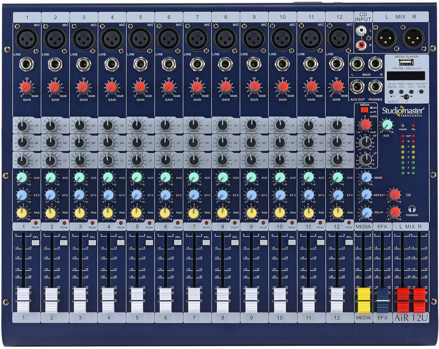 Studiomaster Air 12u Multi Purpose Digital Mixer zoom image