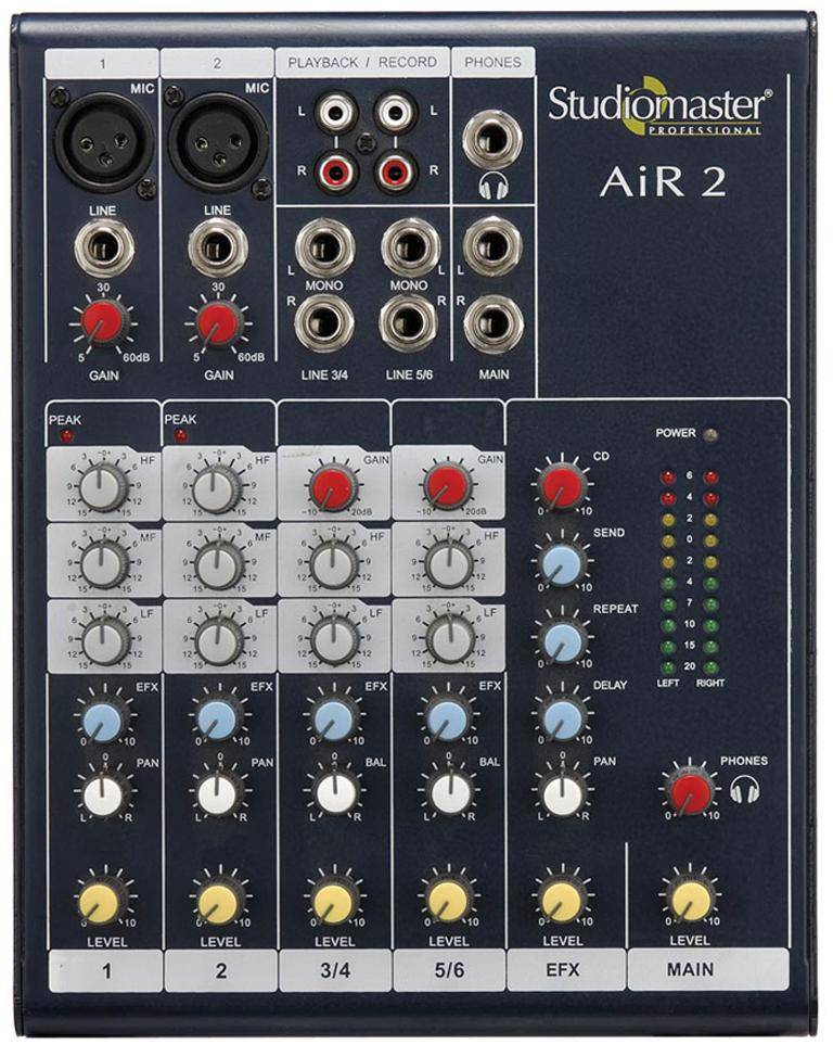 Studiomaster Air 2 Analog Digital Mixer zoom image