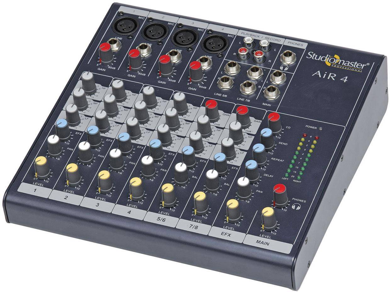 Studiomaster Air 4 Analog Console Digital Mixer zoom image