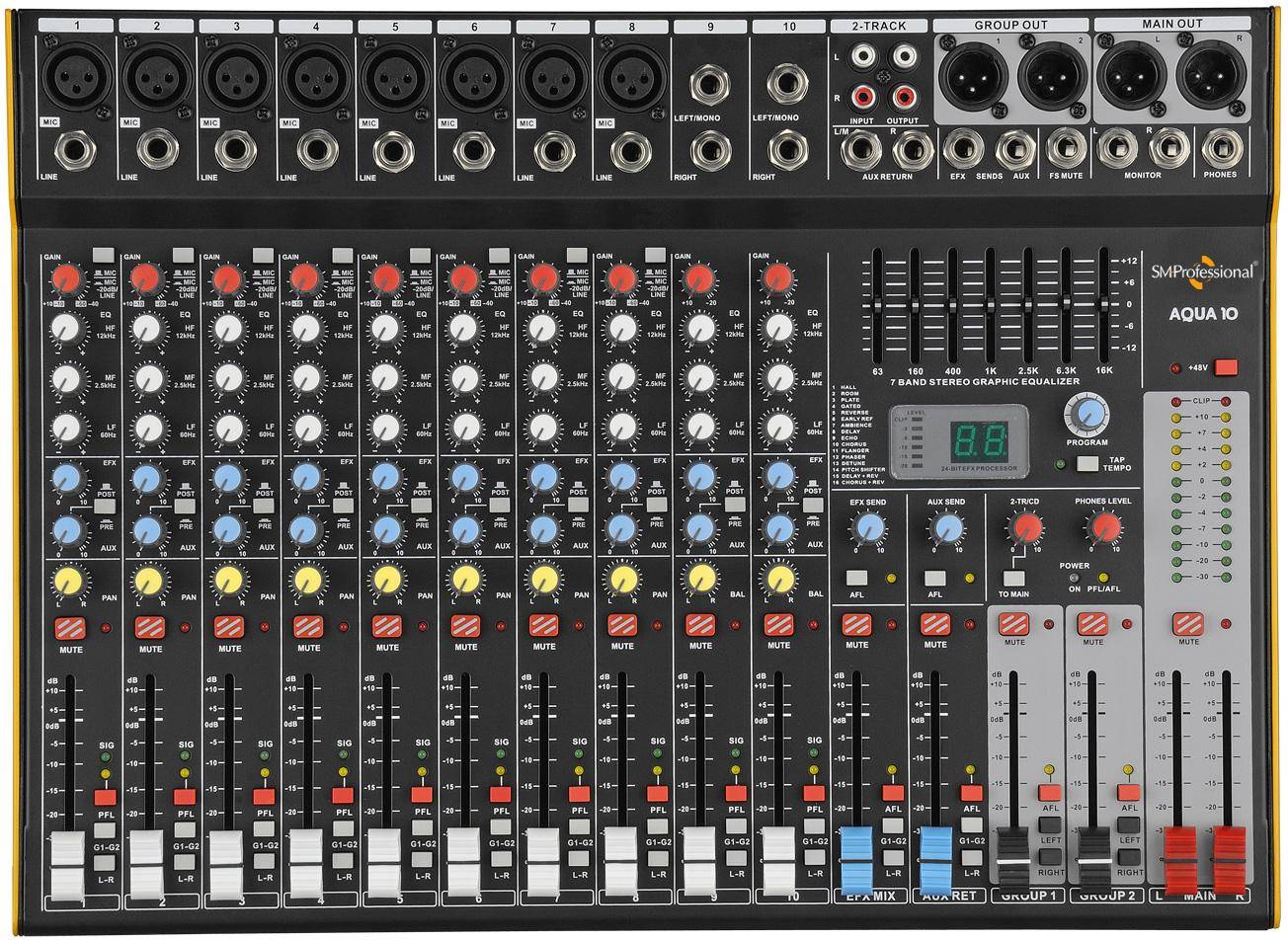 Studiomaster AQUA 10 10 channels Mixer zoom image