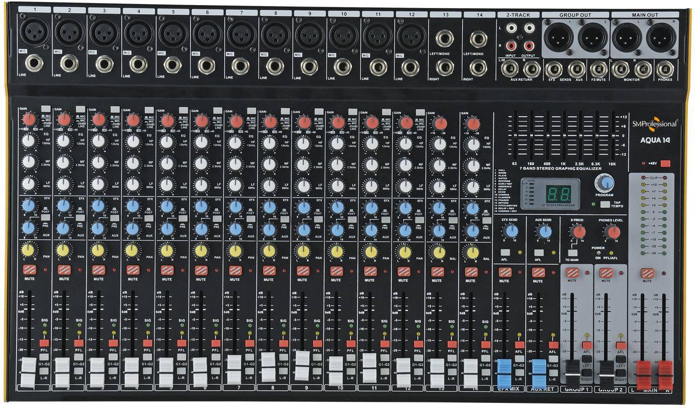 Studiomaster AQUA 14 Mixer zoom image