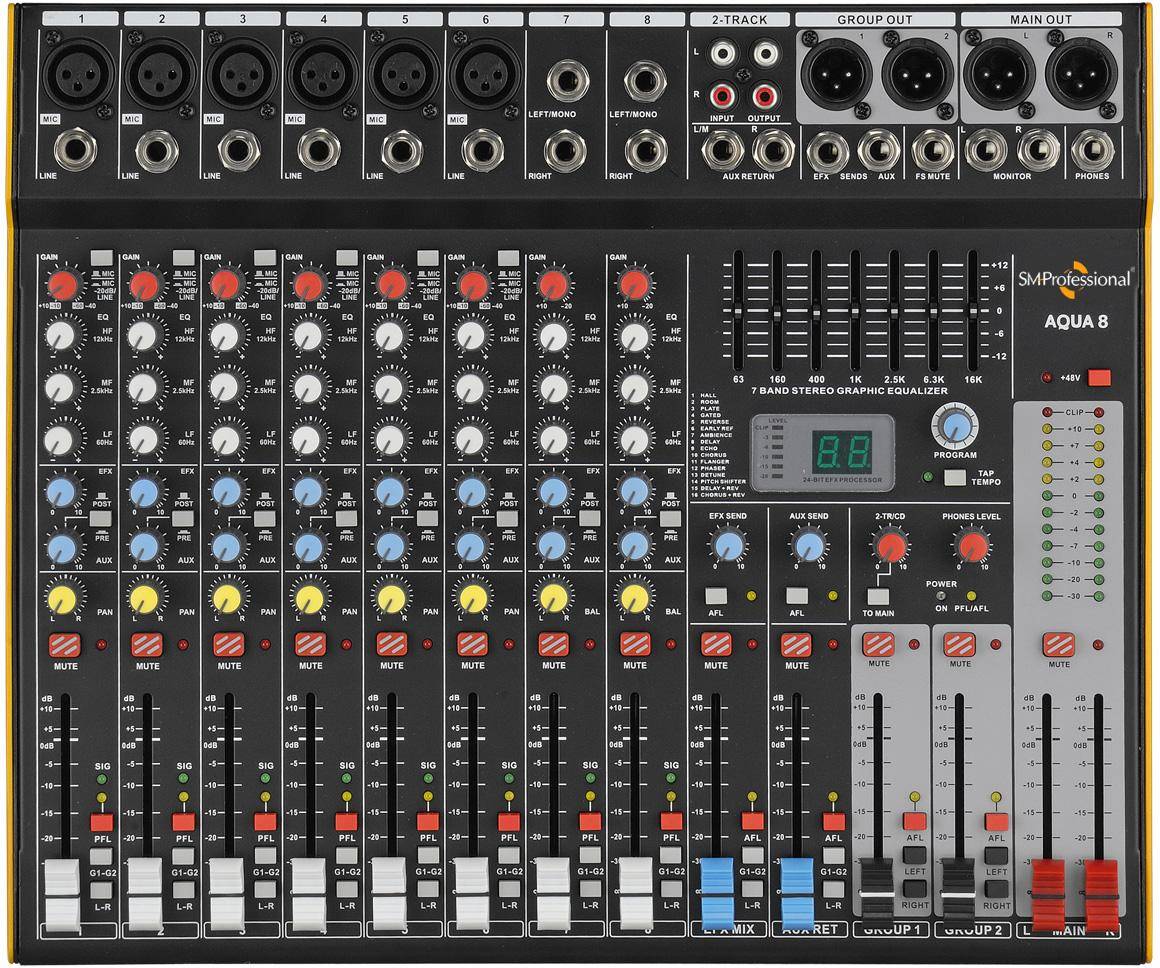 Studiomaster AQUA 8 8 channels Mixer zoom image
