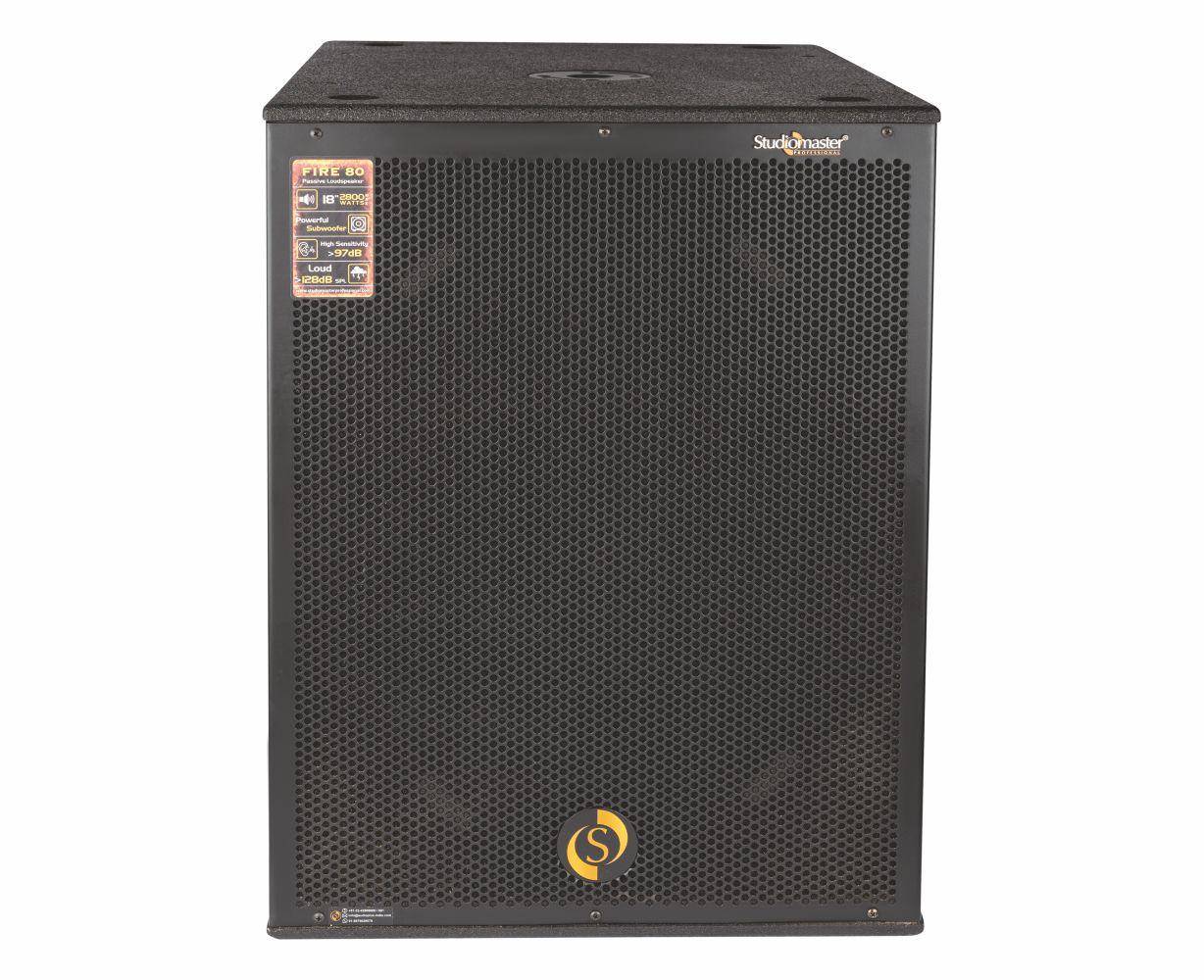 Studiomaster Fire 80 2800W Loud DJ Speaker zoom image