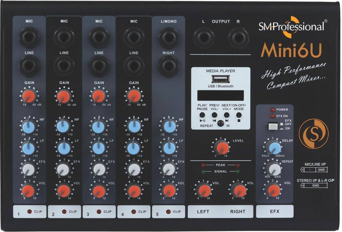 Studiomaster Mini 6U Mixer zoom image