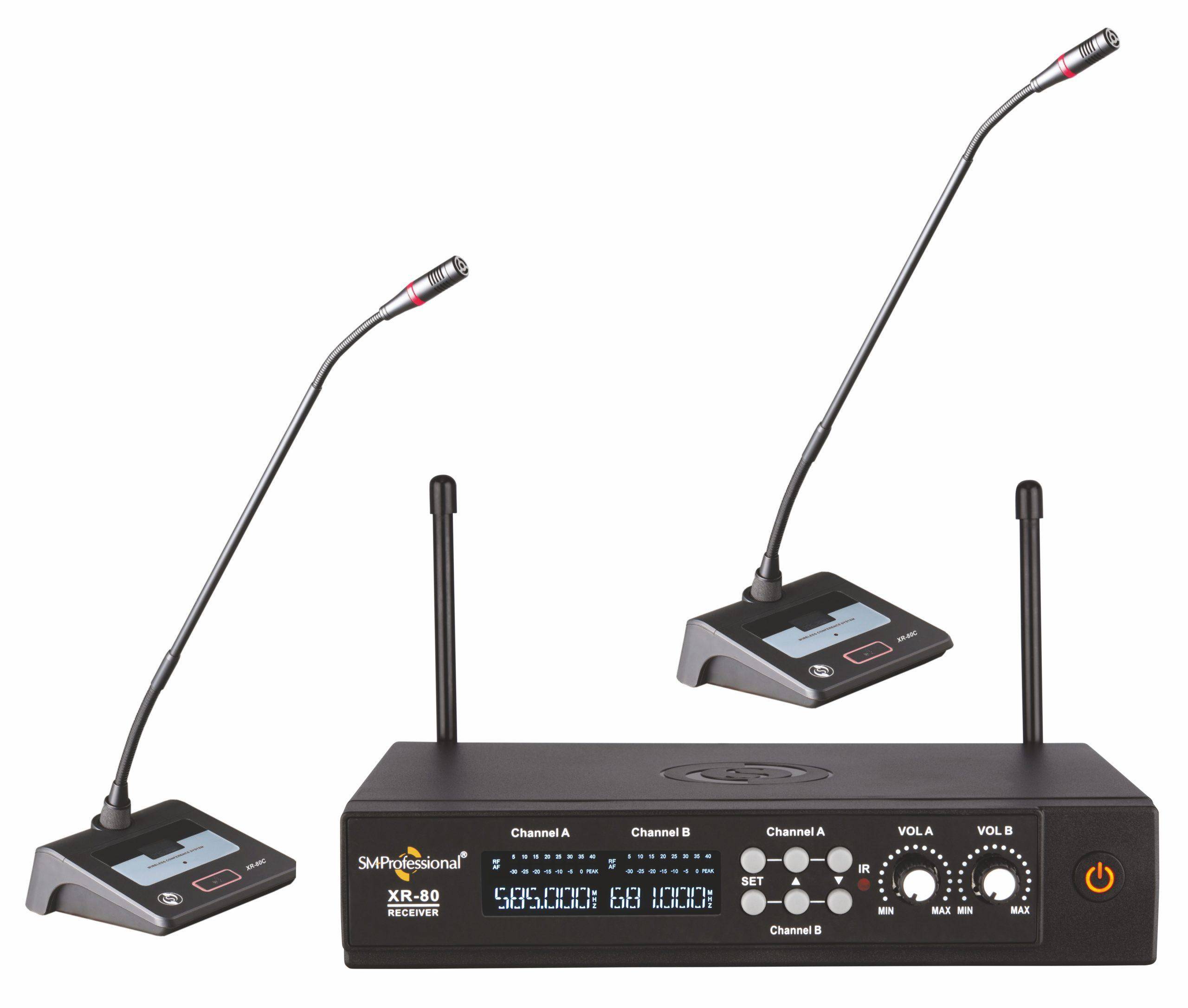 Studiomaster XR 80 CC Wireless Podium Microphone with 200 Selectable Channels zoom image