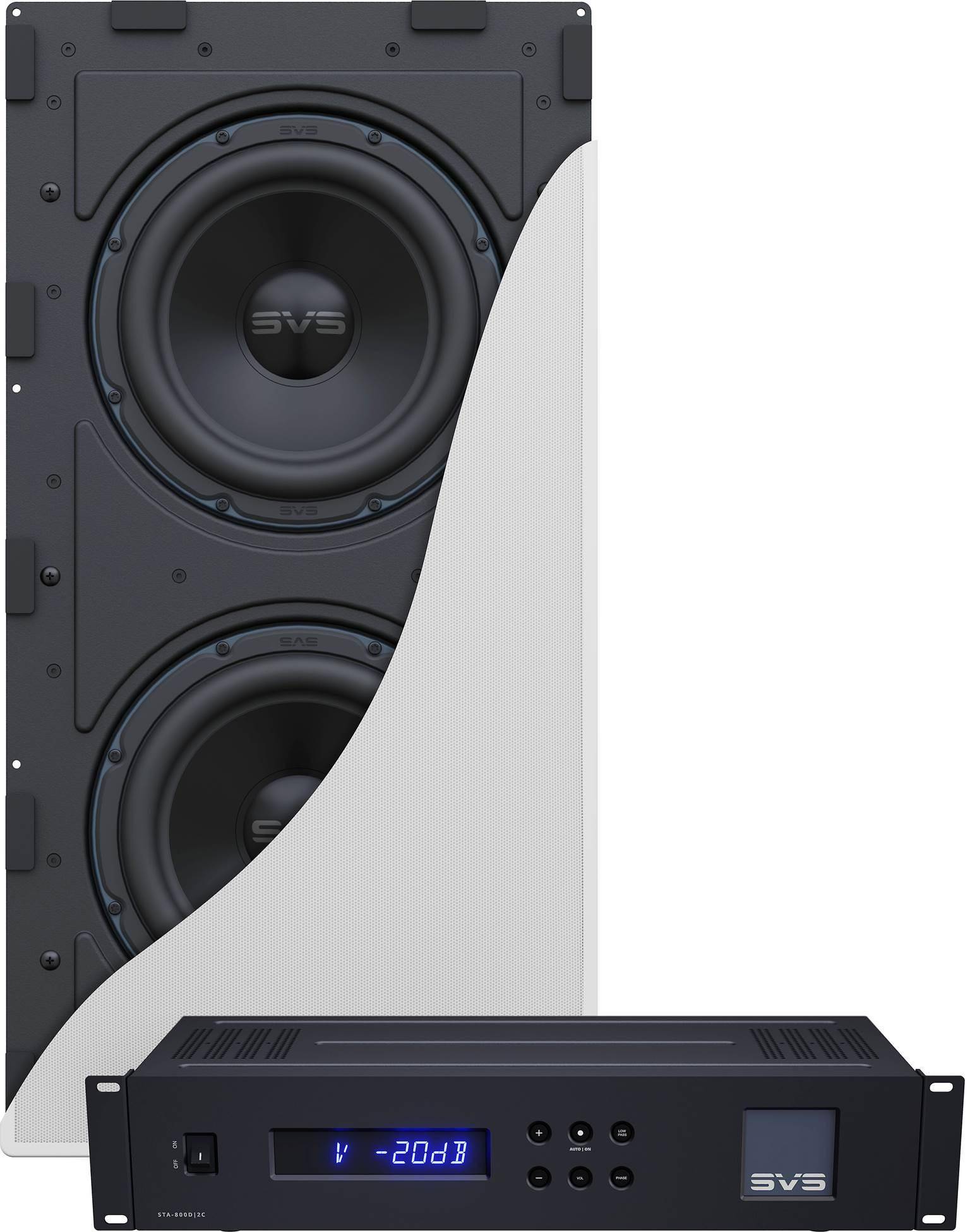 SVS 3000 in-wall Single Subwoofer System  zoom image