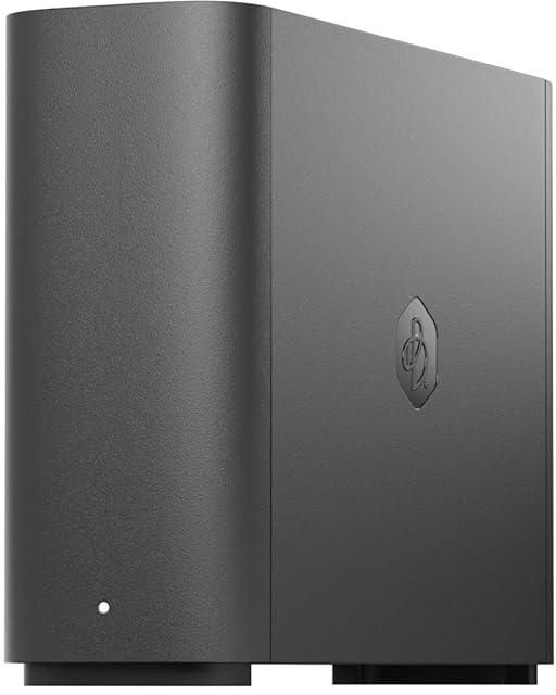 Synology BeeStation - Black Tabletop Metal Server Cabinet for Desktop zoom image