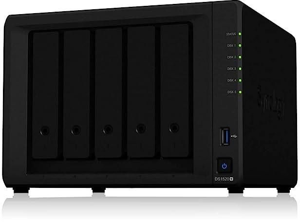 Synology Diskstation Ds1520+ Network Attached Storage Drive zoom image