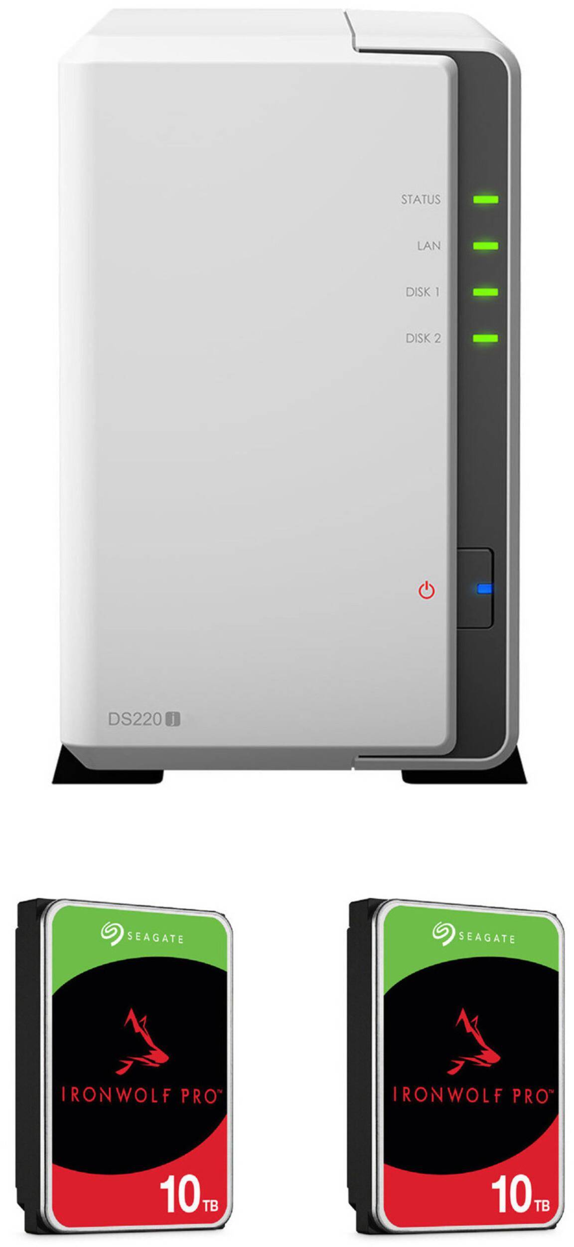 Synology DS220j NAS  zoom image