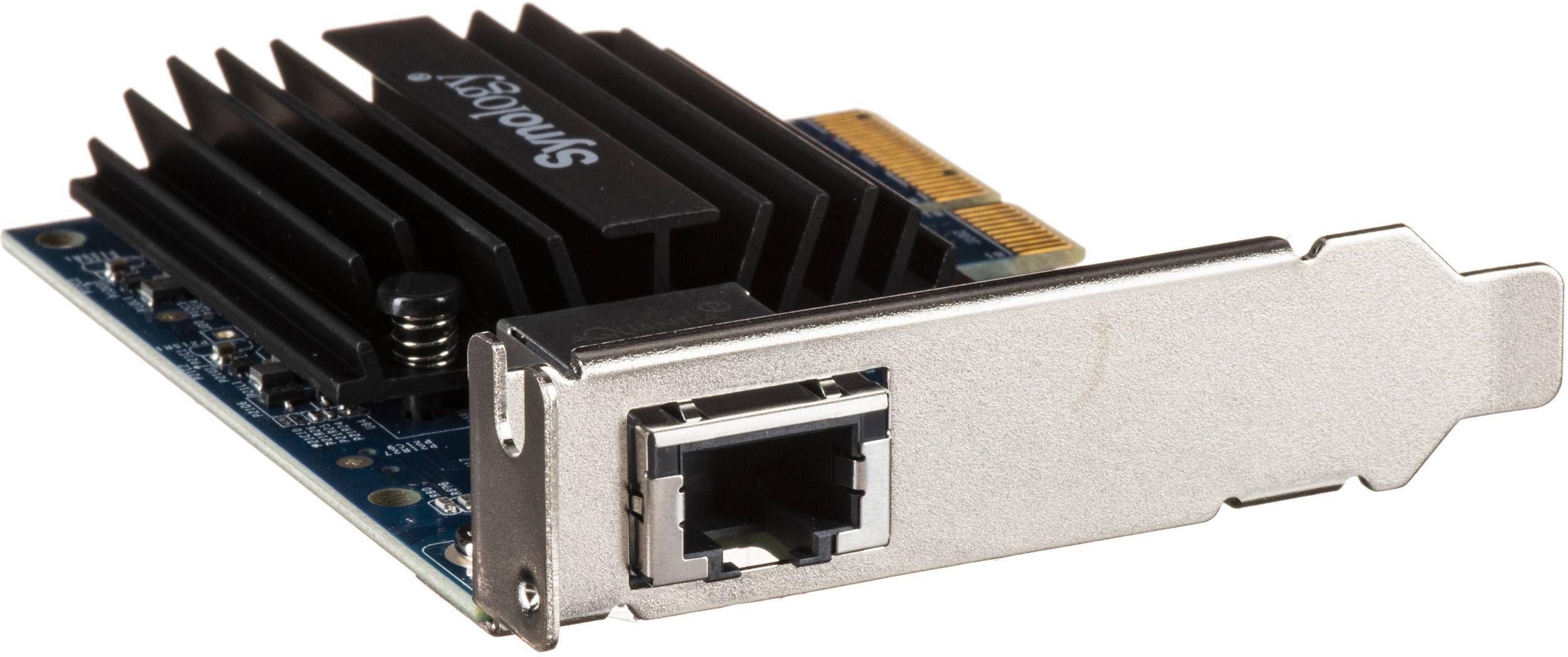 Synology 10Gb Ethernet Adapter 1 RJ45 Port (E10G18-T1) zoom image