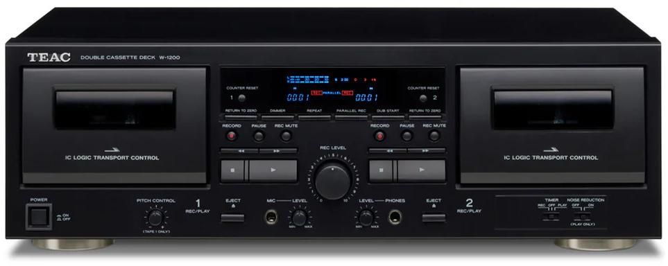 Teac W-1200 Double Cassette Player zoom image