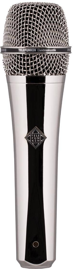 TELEFUNKEN M80 Chrome Dynamic Vocal Microphone zoom image