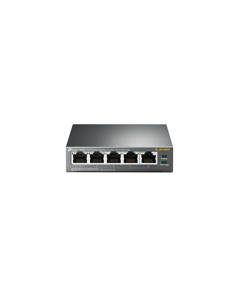 Tp Link 5 Port 10/100mbps Desktop Switch With 4 Port Poe zoom image