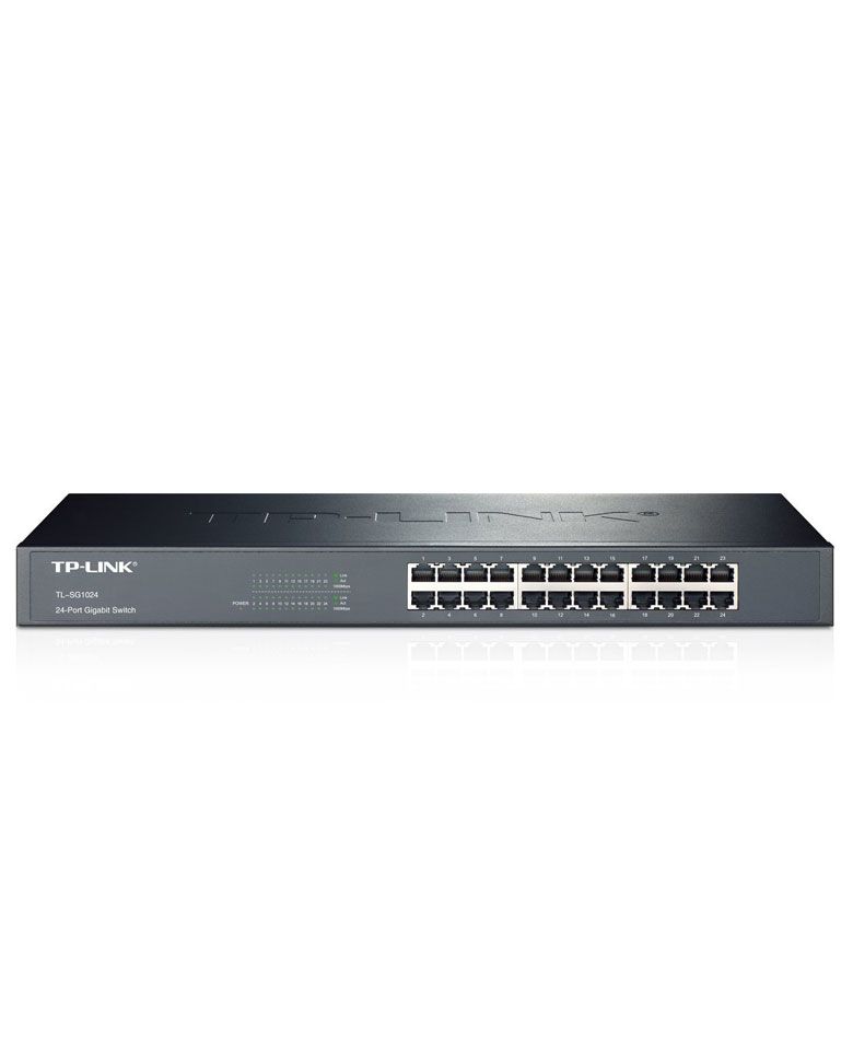 Tp-link tl-sg1024 24-port Gigabit Rackmount Switch zoom image