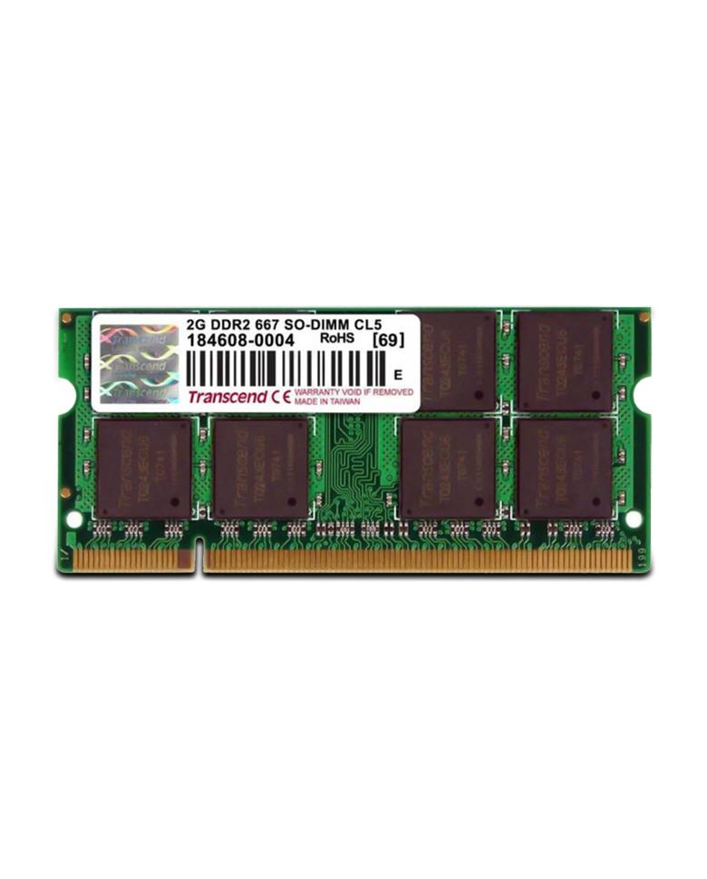 Transcend Ddr2 2gb Ram 667mhz Memory For Laptop zoom image