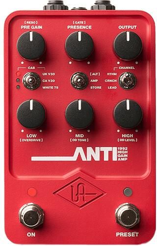 Universal Audio UAFX Anti 1992 High Gain Amp Pedal zoom image