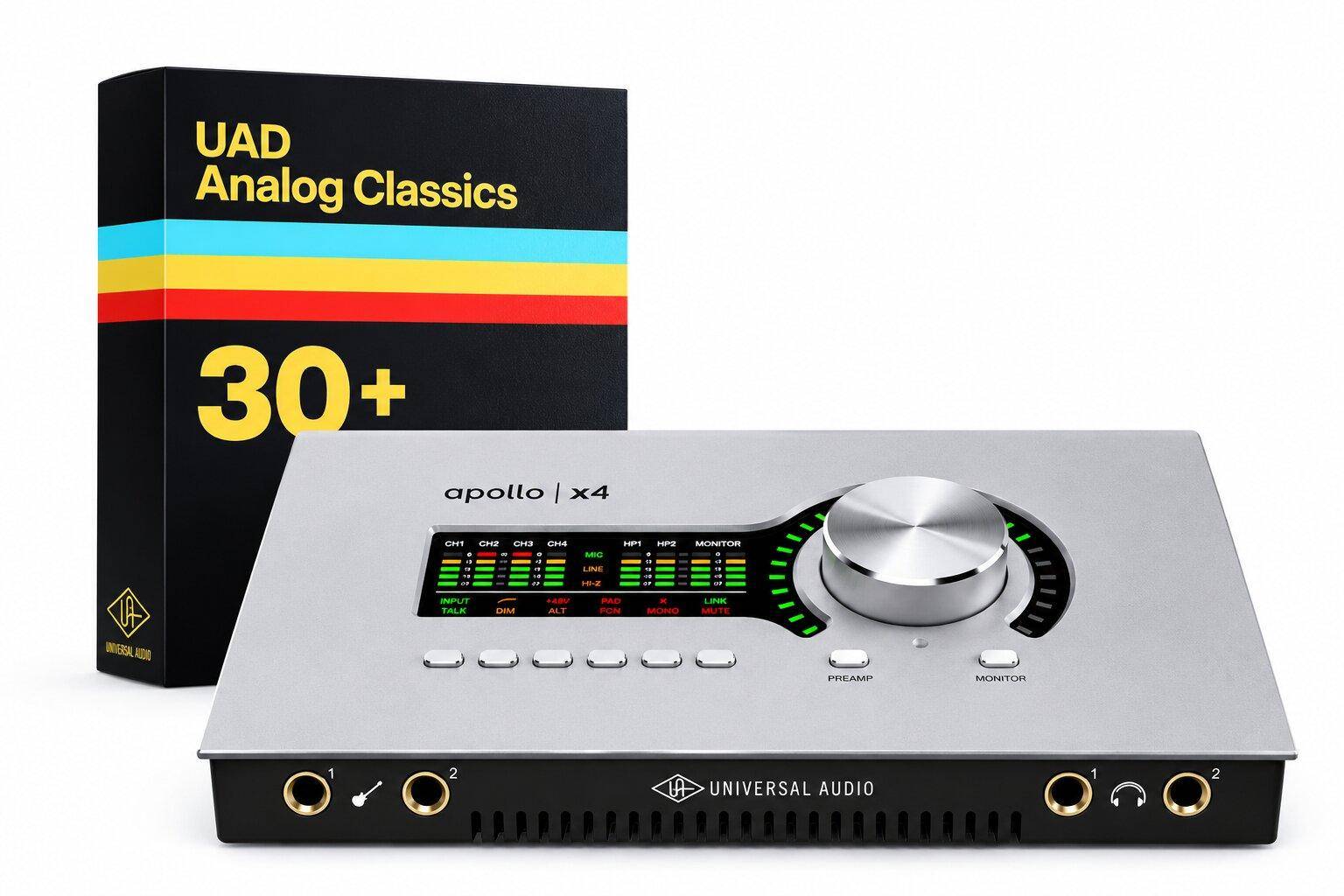 Universal Audio Apollo x4 Gen 2 Essentials+ Audio Interface zoom image