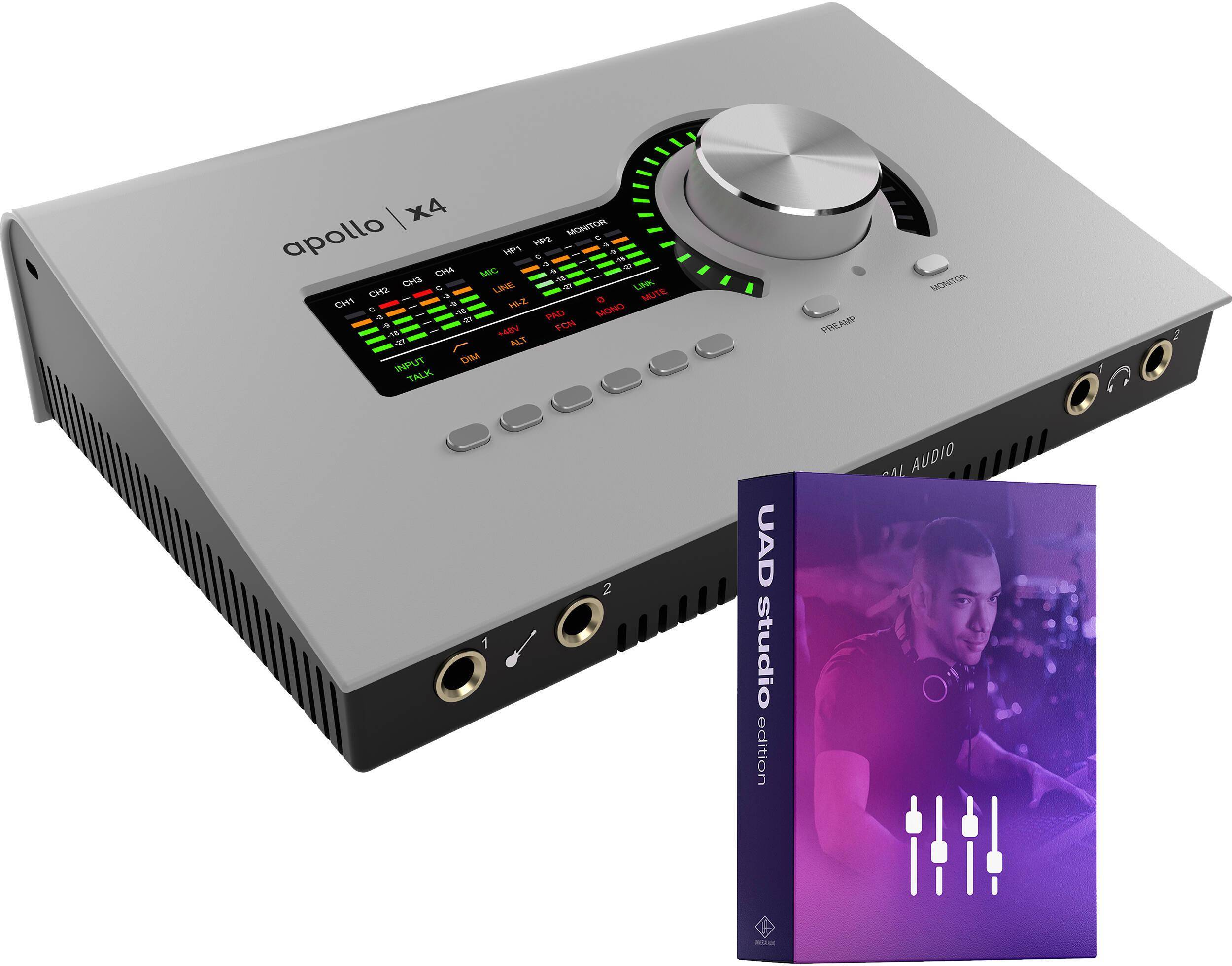 Universal Audio Apollo x4 Gen 2 Studio+ Edition zoom image