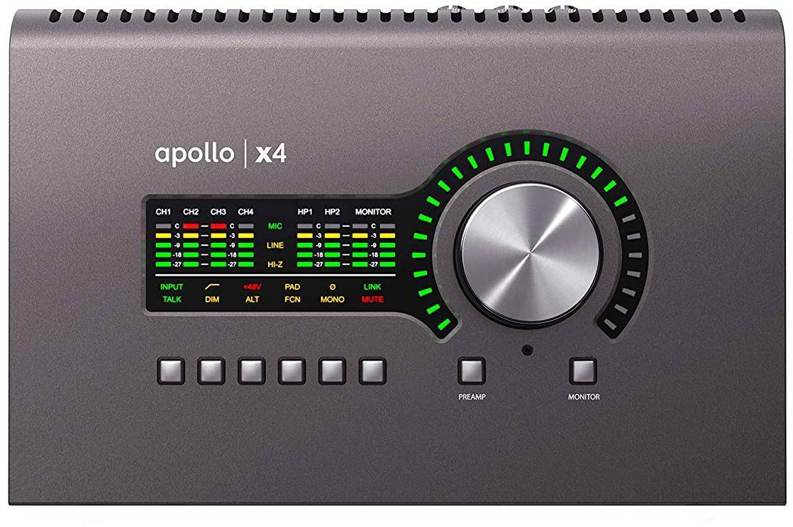 Universal Audio Apollo X4 Heritage Edition thunderbolt 3 Audio Interface zoom image