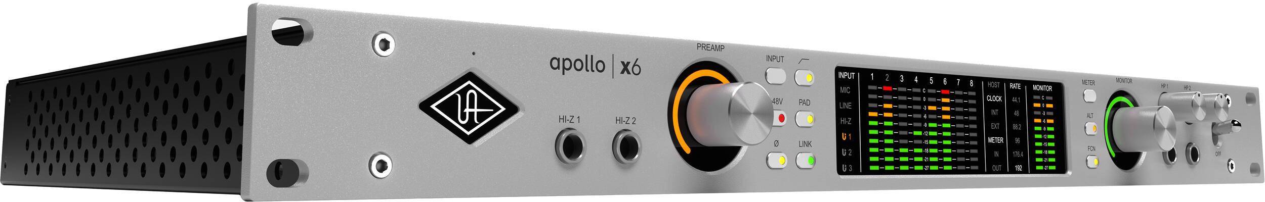 Universal Audio Apollo x6 Gen 2 Thunderbolt 3 Audio Interface zoom image