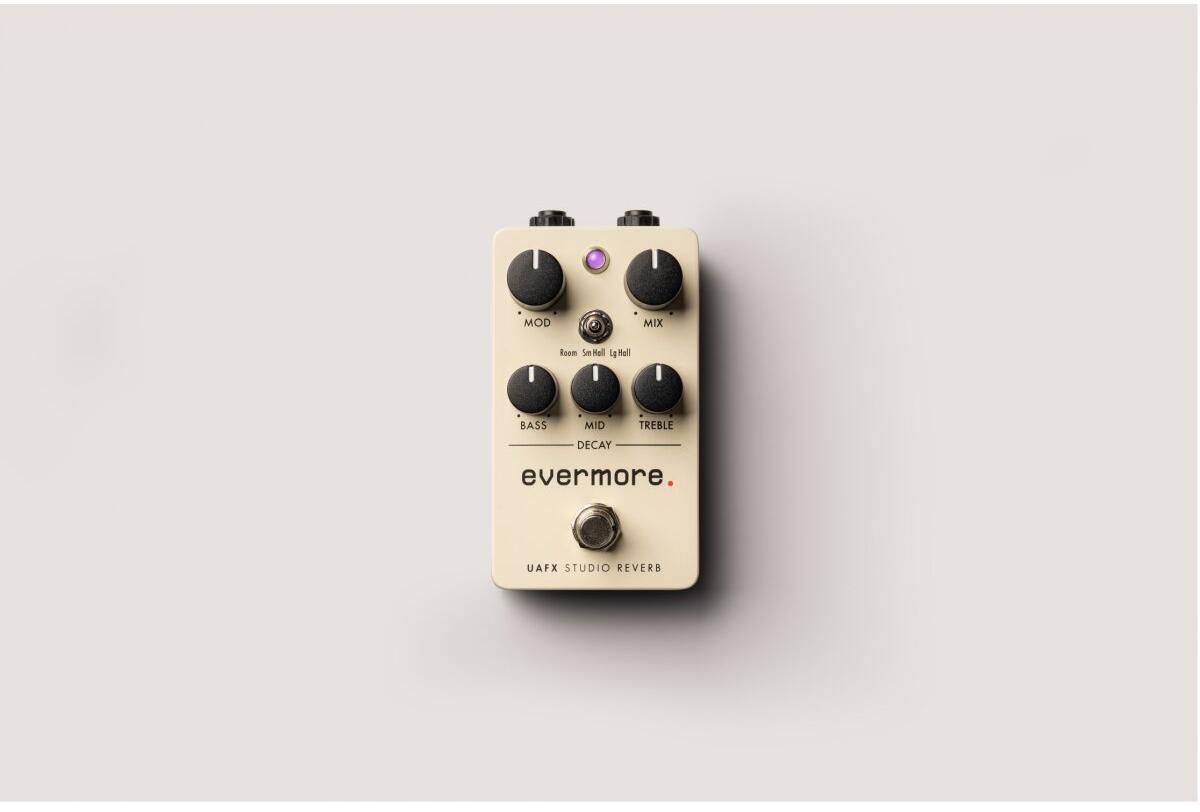 Universal Audio UAFX Evermore Studio Reverb Pedal zoom image