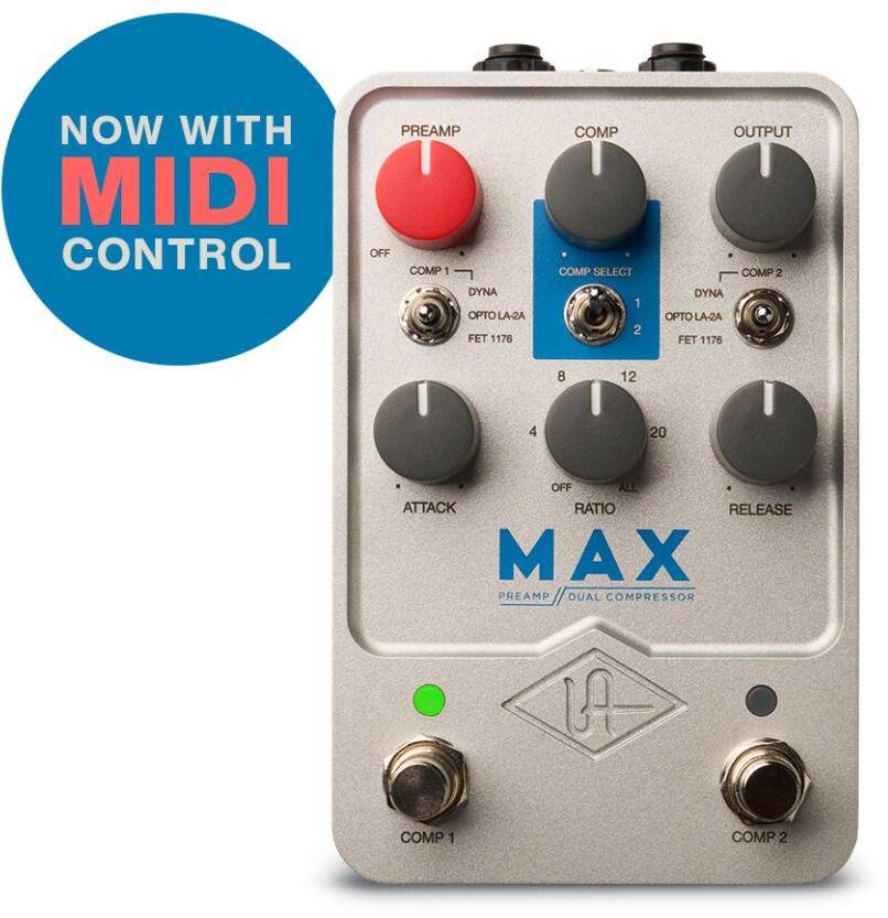 Universal Audio UAFX MAX Preamp & Dual Compressor zoom image