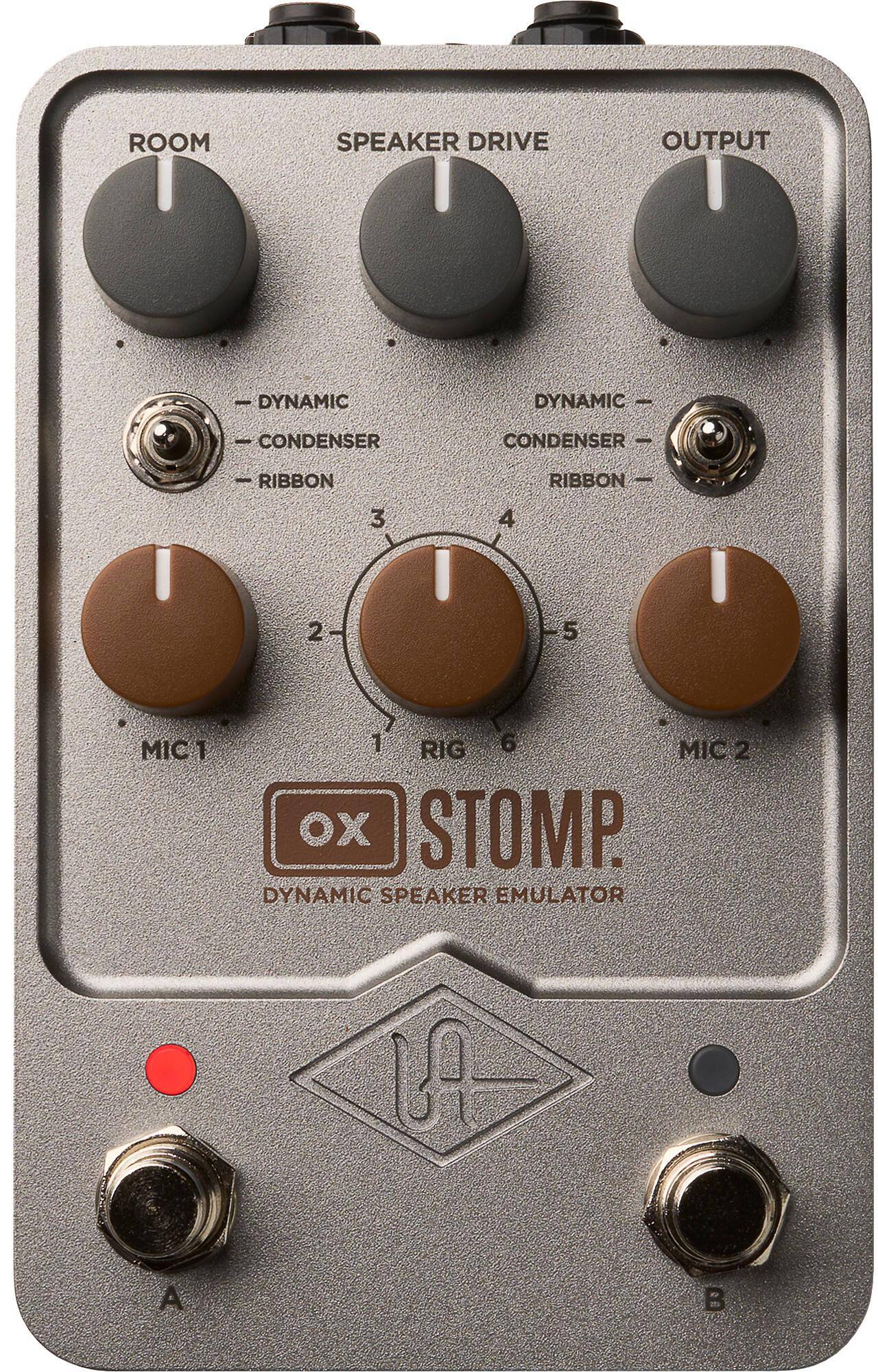 Universal Audio OX Stomp Dynamic Speaker Emulator Stereo Pedal zoom image