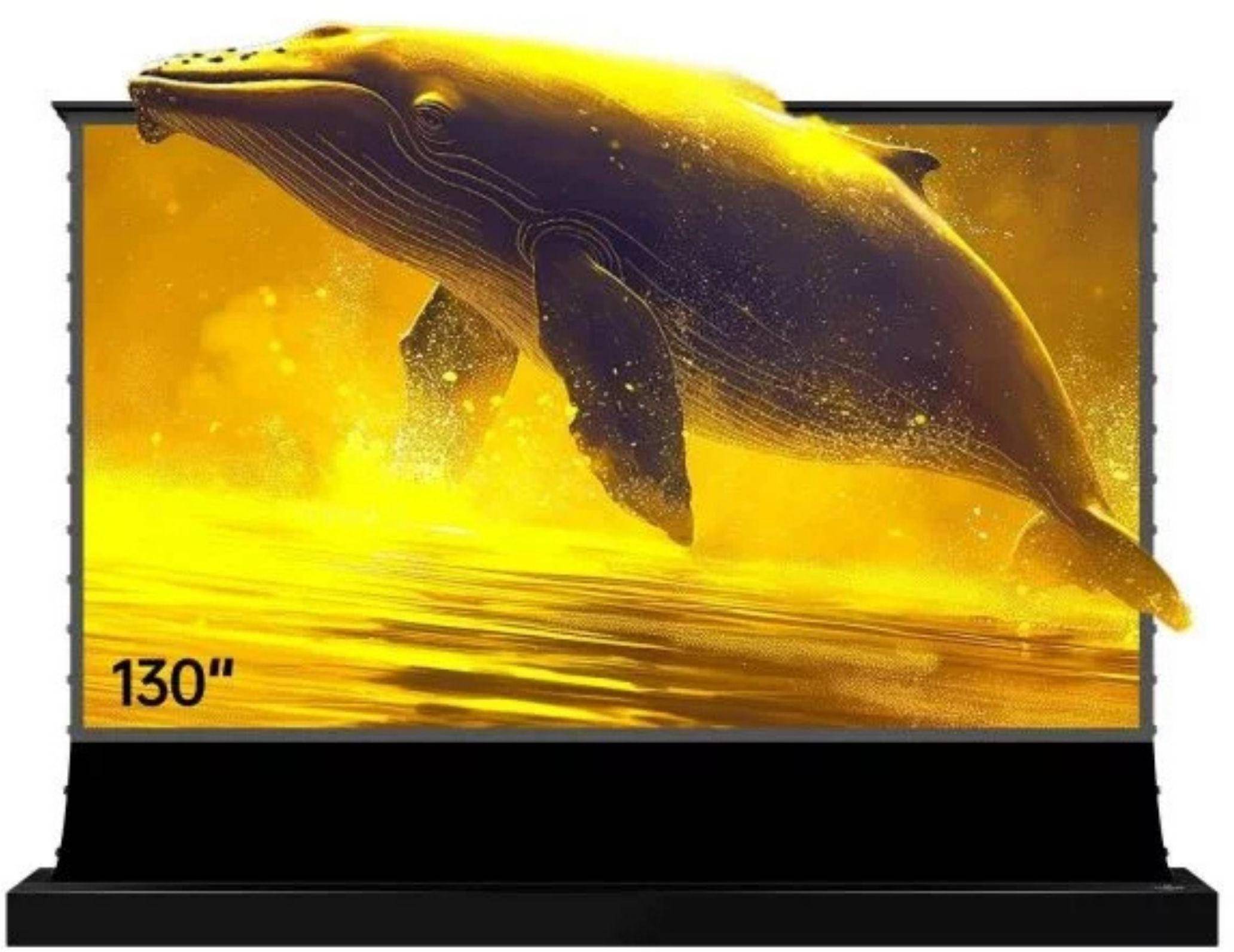 VIVIDSTORM 130 inch S Pro Plus CLR/ALR Motorized Tension Floor Rising UST Projector Screen zoom image