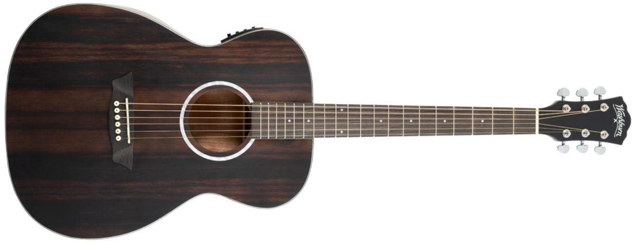 Washburn DFEFE-A-U Deep Forest Ebony FE Electro-Acoustic Guitar zoom image