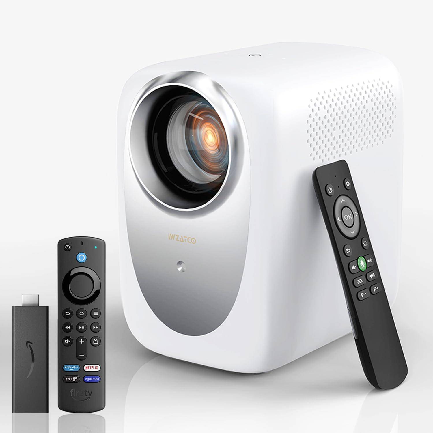 WZATCO Alpha CE 770 ANSI Native 1080P 4K Fully Automatic projector zoom image