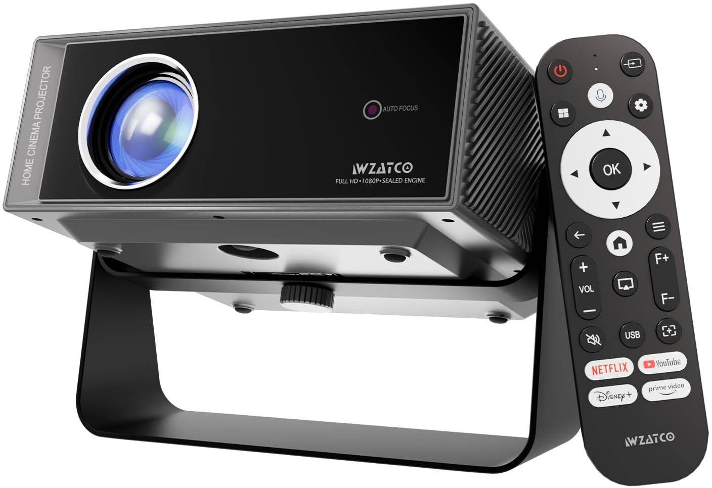 WZATCO Yuva Blaze Plus Smart Home Projector 4k Ultra HD zoom image