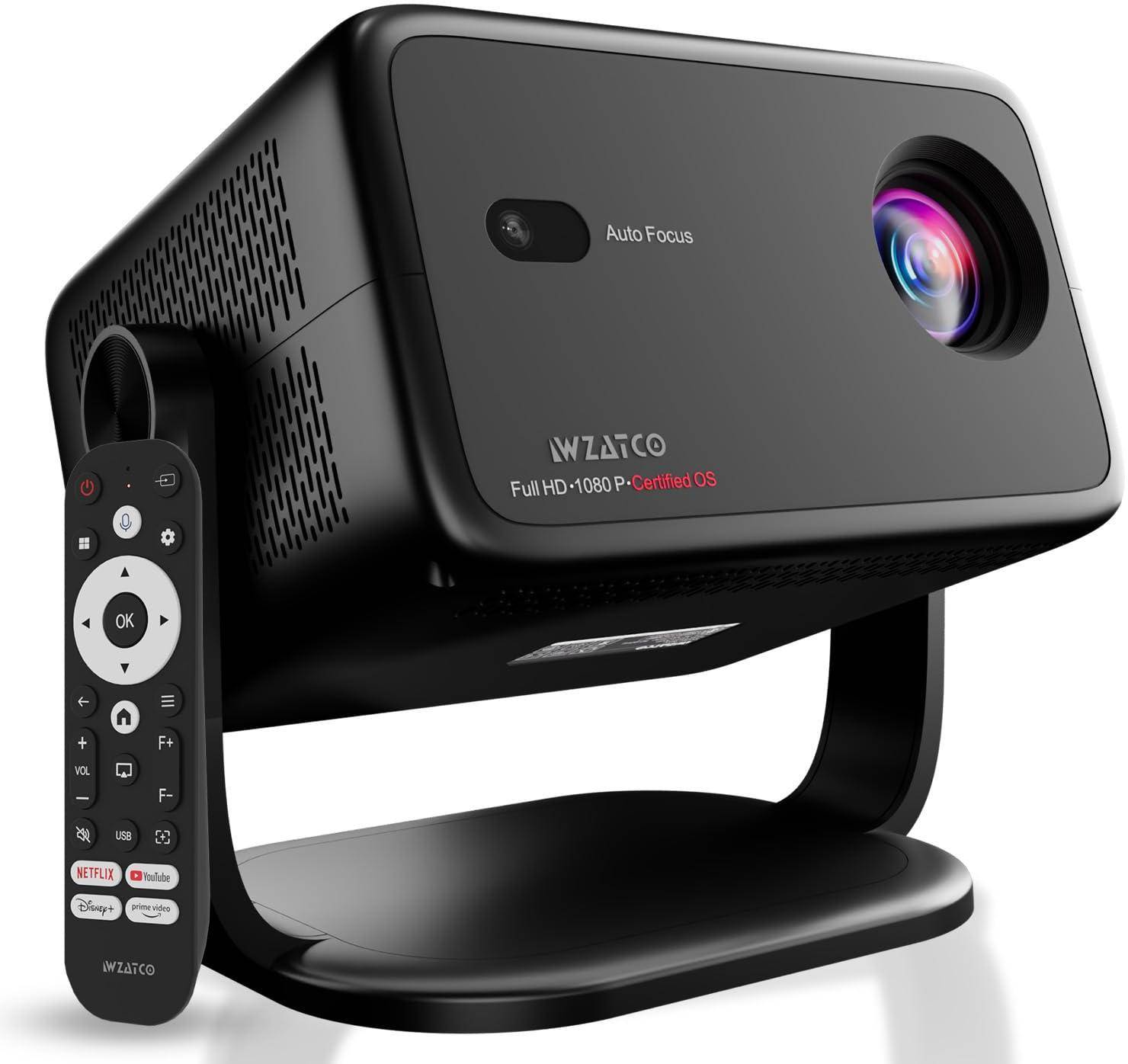 WZATCO Yuva Vibe 4k Ultra HD Smart Home Projector zoom image