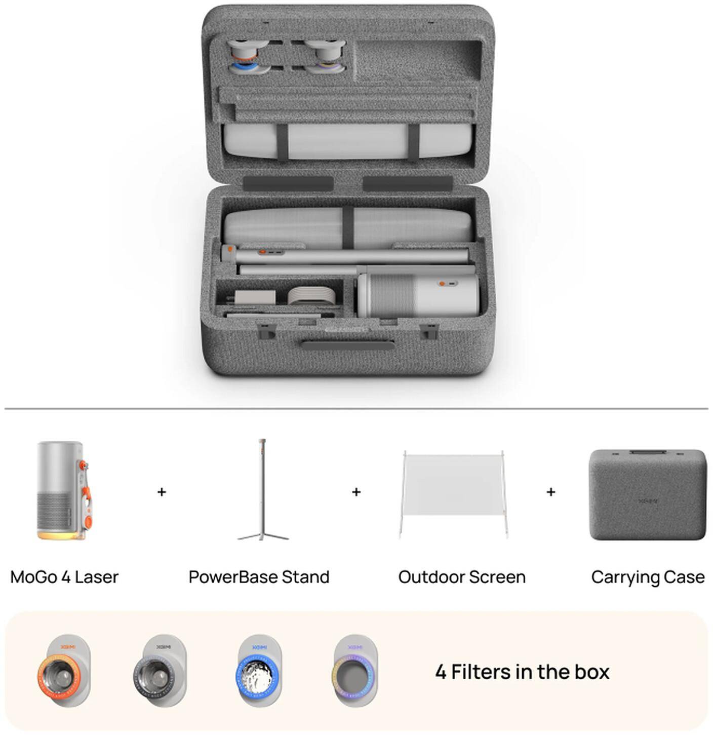 XGIMI MoGo 4 Laser Complete Set Portable Smart Projector zoom image