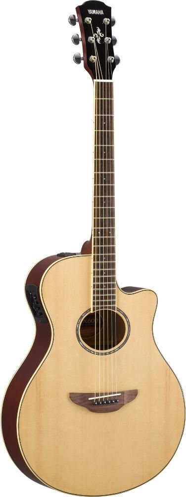 Yamaha APX600 Electro-Acoustic Guitar With Bag - Natural zoom image