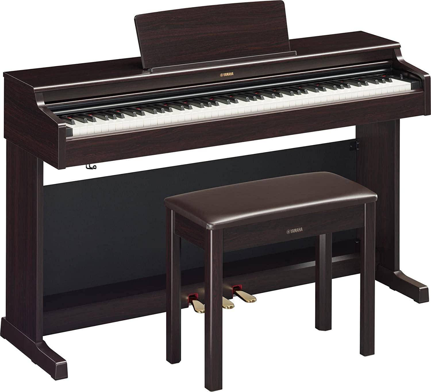 Yamaha Arius Ydp-165r Digital Home Piano With Bench Rosewood zoom image