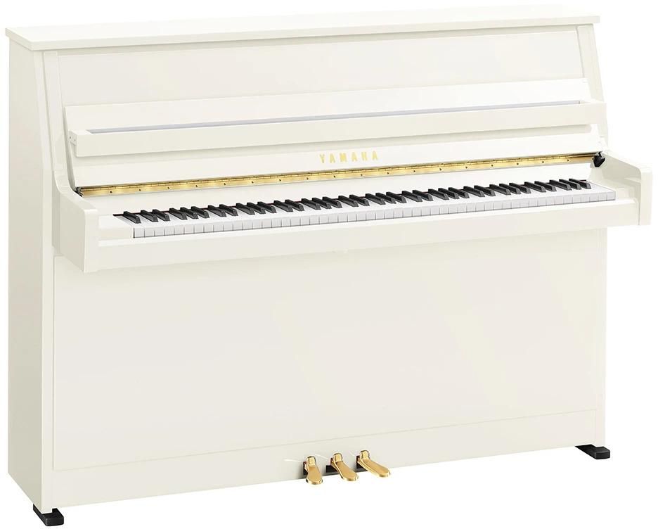 Yamaha B10 PWH Upright Acoustic Piano with Home Installation zoom image
