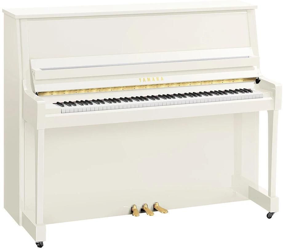 Yamaha B30 PWH Upright Acoustic Piano with Home Installation zoom image