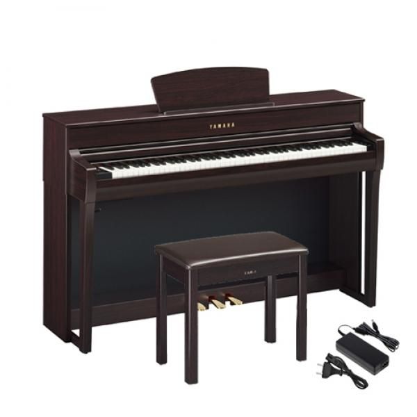 Yamaha Clavinova Clp-735 Digital upright Piano With Bench zoom image