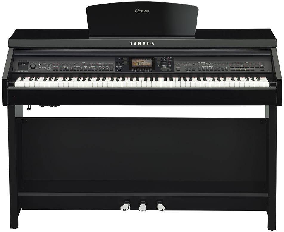 Yamaha CVP-701 Black Clavinova Digital Piano zoom image