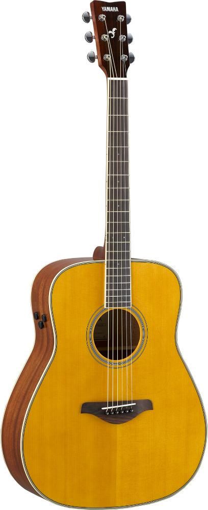 Yamaha FG-TA TransAcoustic Dreadnought Electro-Acoustic Guitar zoom image