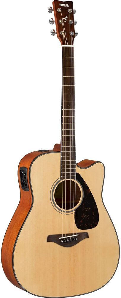 Yamaha FGX800C Natural Electro-Acoustic Guitar zoom image