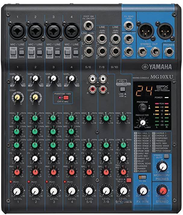 Yamaha-mg10xu Mixing Console Digital Mixer zoom image