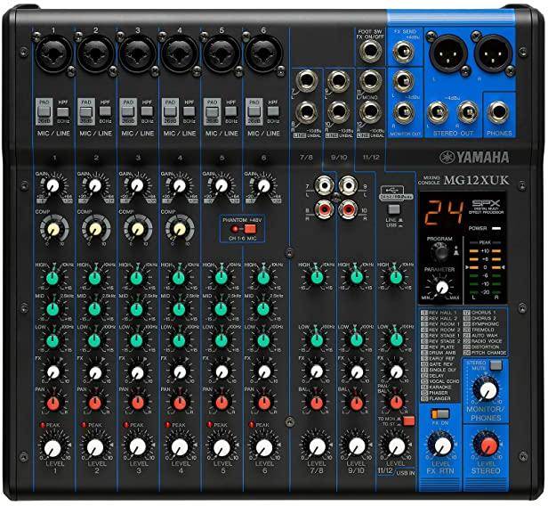 Yamaha Mg12xuk 12-channel Mixer Console zoom image