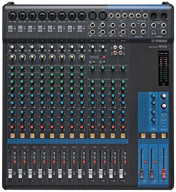 Yamaha Mg16 | 16-channel Mixing Console Digital Mixer zoom image