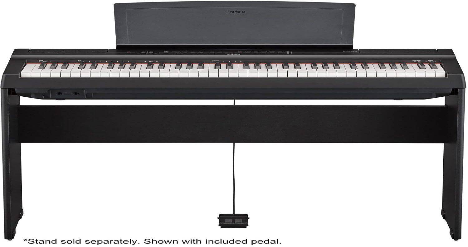 Yamaha P-121 73 Key Pure Sound Engine Digital Piano-black zoom image