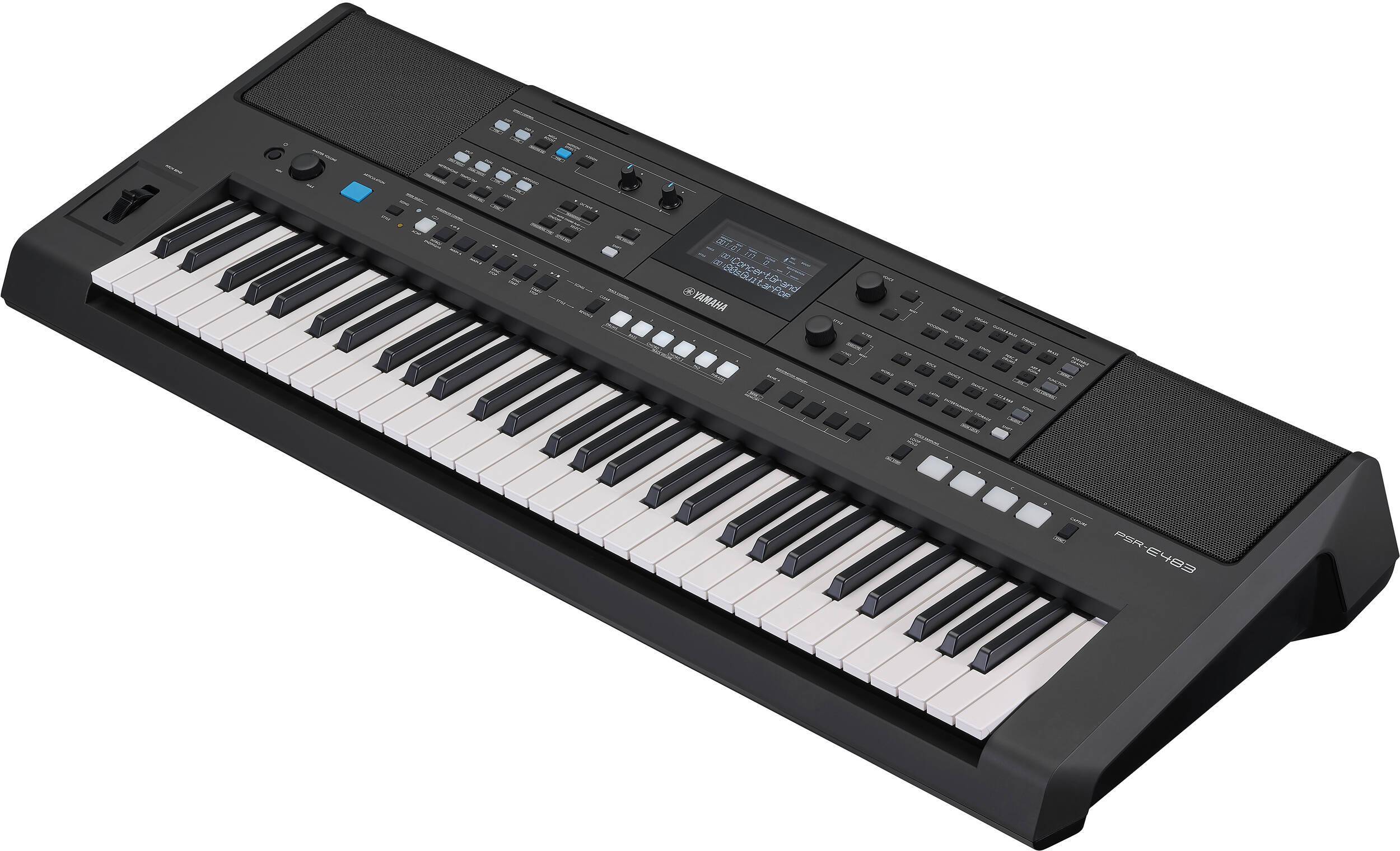Yamaha PSR-E483 Portable Keyboard zoom image