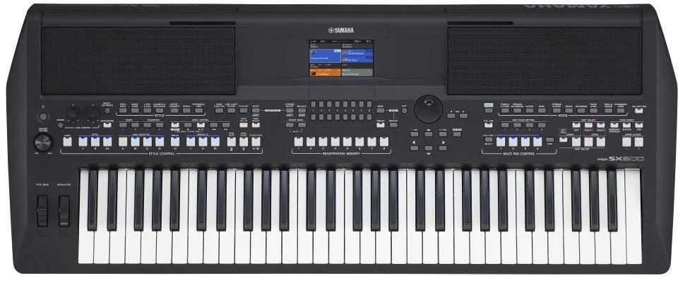 Yamaha PSR-SX600 Arranger Workstation Keyboard zoom image