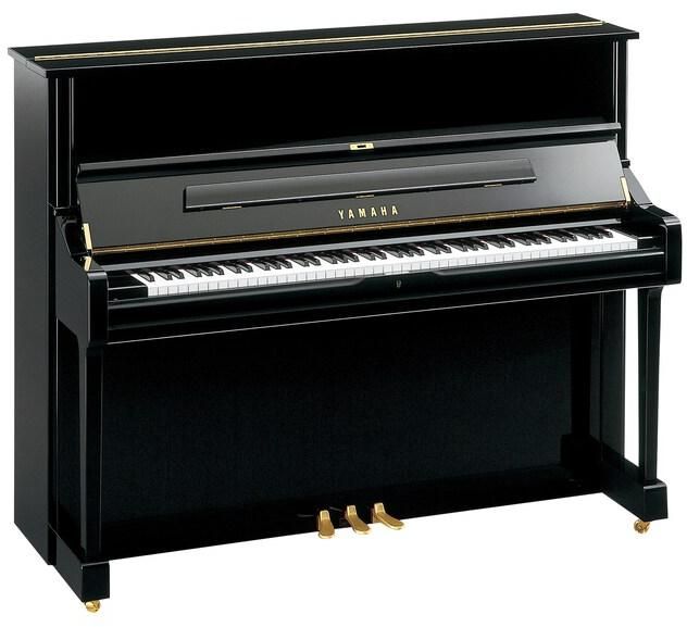 Yamaha U1 Acoustic Piano with Home Installation & Bench zoom image