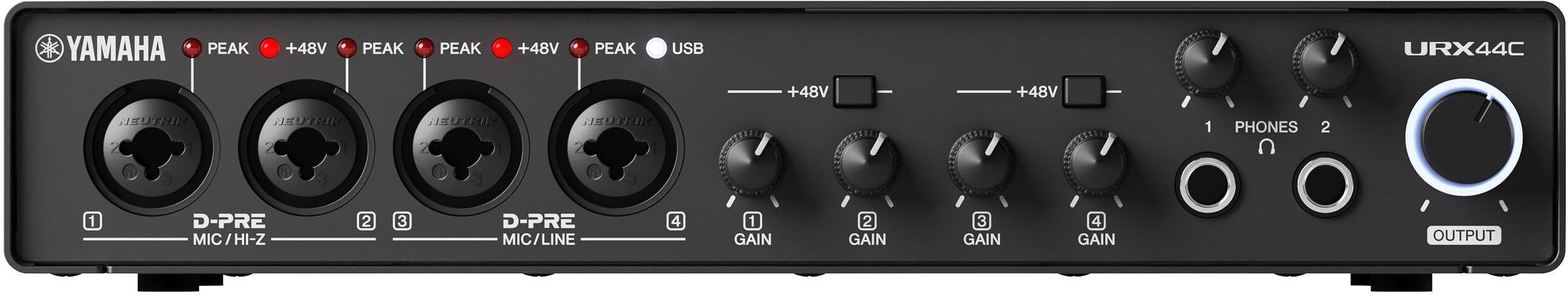 Yamaha URX44C Audio Interface zoom image